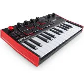 Akai Professional MPK Mini Play MK3 Keyboard + SRH240A Headphones
