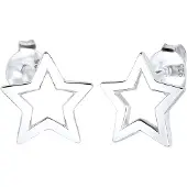 Elli Boucles d'oreilles 'Sterne' argent