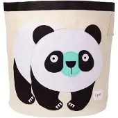 3 Sprouts 3 choux de rangement en toile - lerierie et panier de jouets pour bb et panda pour enfants