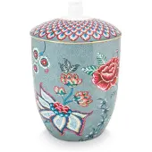 Pip studio Pot Pip Studio Flower Festival Light Blue 1,5 L