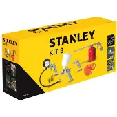 Stanley Set d'outils pneumatiques (8 pièces)