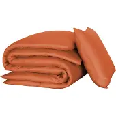 De Witte Lietaer Housse de couette Olivia 140 x 200 cm orange