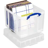 Really Useful Boxes Boîte de rangement 35 l transparent