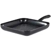GreenChef Poêle à griller Diamond 28 cm noir