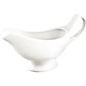 Olympia Saucière en porcelaine blanche 36 cl | 6 pièces