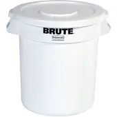Rubbermaid Poubelle Brute blanche 75,7 L