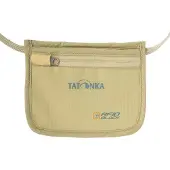 Tatonka pochette tour de cou porte-monnaie Skin ID Pocket RFID B Natural kaki