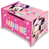Disney Minnie Wooden Toy Rack Rose Enfants