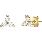 Glanzstücke Boucles d'oreilles or / argent