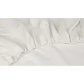 Kayori Drap-Housse Surmatelas Kayori Shizu Offwhite (Percale)-90 x 210/220 cm