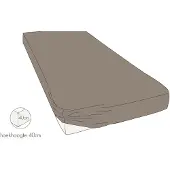Kayori Drap-Housse Kayori Shizu Taupe (Jersey)-Lits Doubles (140/160 x 200/210/220 cm)
