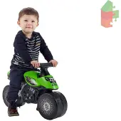 Hobbytoys Moto à chevaucher Kawasaki KX Bud Vert et noir