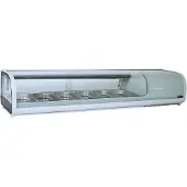 Saro Vitrine à sushis/vitrine à tapas 6 x 1/3 GN