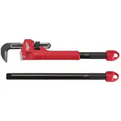 Milwaukee Clé serre tube ajustable - - Cheater - 250/450/600 mm - Acier - Résistance accrue