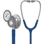 3M Classic III Stéthoscope de surveillance, tube bleu marine 5622