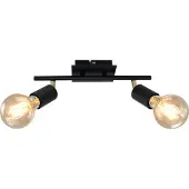 LumenXL Plafonnier moderne avec 2 spots - Kel