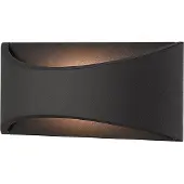 LumenXL Applique de salle de bain moderne - noir