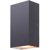 LumenXL Applique d'extérieur 2 lumières Cole - noir