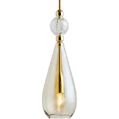 Ebb & Flow Smykke Suspension Shiny Gold | Golden Smoke | Crystal Swirl E14IP20