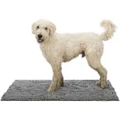 Trixie Waterproof Dirt Absorber Mat Argenté 80 x 60 cm