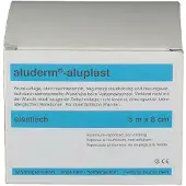 Söhngen Pansement aluderm-aluplast élastique (taille 5m x 8 cm, coussin de plaie en aluminium vaporisé, ver