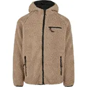 Brandit Veste en polaire camel