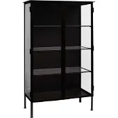 Nordal Armoire A/s Oregon | Fer Noir | 2 Portes | 6122