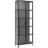 Nordal Armoire A/s Phoenix Noire | 2 Portes | Fer | 1916