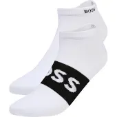 BOSS Chaussettes noir / blanc