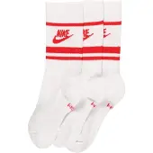 Nike Chaussettes 'Everyday Essential' rouge vif / blanc