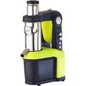 Santos Extracteur de jus Nutrisantos 65 – Extracteur de jus à pression à froid avec entonnoir XL, 650 W