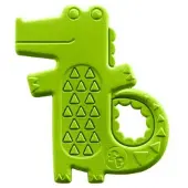 Fisher-Price Hochet Animaux Rigolos : Anneau de dentition Alligator