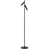 Lucide Philon - Lampe de lecture - Ø 23 x 140 cm - 2 x 4,5W LED dimmable inclus - noir