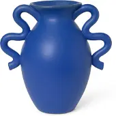 Ferm Living Verso Vase de Table Bright Blue