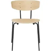Ferm Living Herman Chaise de salle à manger White Oiled Oak