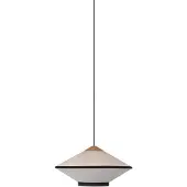 Forestier Suspension , Cymbal S, dimmable, Beige, Salon / séjour, Tissu / textile, Design