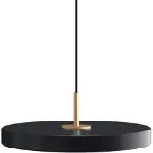 UMAGE Suspension , Asteria mini, dimmable, Noir, Salon / séjour, Métal, Design