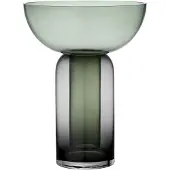 AYTM Torus Vase Black | Forest | Small: Ø15 cm