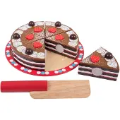 Bigjigs Toys Chocolate Cake jouet d’éveil 3y+ 1 pcs