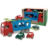 Androni Kit camion porte-autos avec quatre voitures