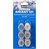 Revell Accessoires Maquettes Set Peintures Aviation Civile-