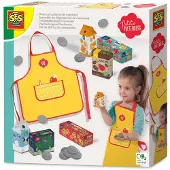 SES Creative SES ensemble du détaillant Petit Pretenders junior cardboard 17-piece