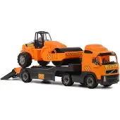 Wader Camion Volvo Camion surbaissé avec rouleau compresseur Compacteur