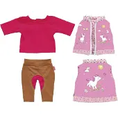 Heless Tenue de poupée équitation - licorne