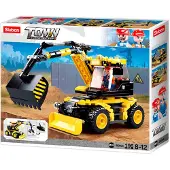 Sluban Town Builders M38-B0805 Pelle sur roues
