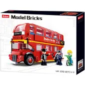 Sluban - Jeu Bus Londonien à deux étages - M38-B0708