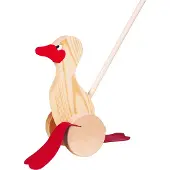 Goki Animal à pousser Canard