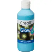 Creall Glow in the Dark Verf Blauw, 250ml (250 ml)