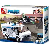 Sluban Police M38-B0652 Voiture de prison et voleur en fuite