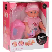 PADU Poupée boisson à la rose et à l'urine 25 cm. 27546